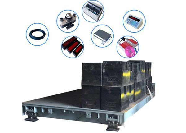 Buy 100T 16m Road Weighbridge With Indicator 3.4*18M at wholesale prices