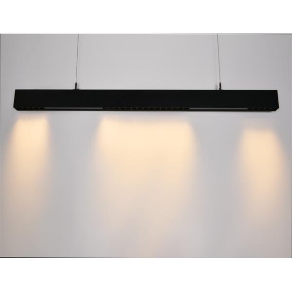 15°30°45°Beam Angle Selectable Suspended LED Linear Light Warm White High Efficiency