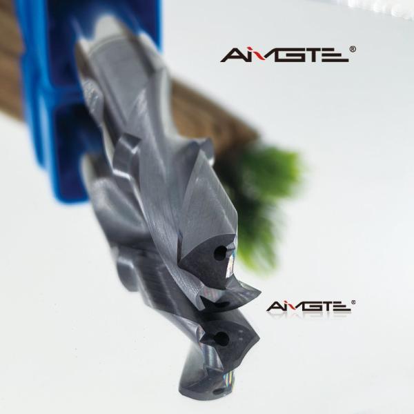 AlTiN Coating Carbide Step Drill Customized Drill Bit For Hardened Metal