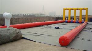 China Kids Inflatable Castle Bouncer Inflatable Football Game For Kindergarten on sale