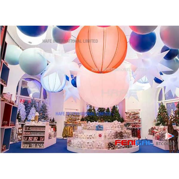 Led Dmx512 Inflatable Muse Event Lighting Balloon For Hanging Use