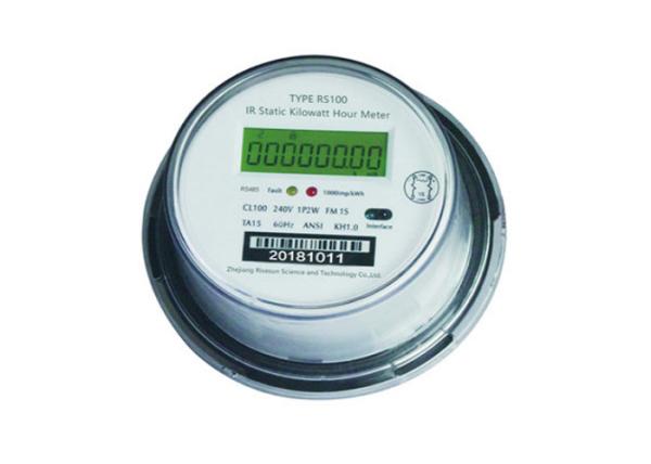 Buy 127V ANSI Smart Meter 1 Phase 2 Wire Ac Static Kwh Meter With Internal RTC at wholesale prices