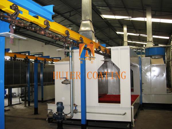 Buy Electrostatic Painting Machine With 60% Paint Utilization Electrostatic Painting Line at wholesale prices