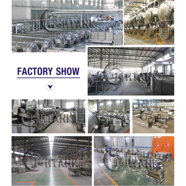 500kg/h Fully Automatic Potato Chips Line Potato Crisps Making Machine