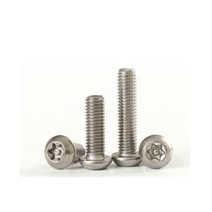 Quality OEM Service Provided A2-70 Stainless Steel Torx Pin Screws for Anti-Tamper Needs for sale