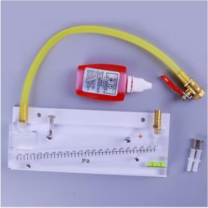 China Red Oil Micro Inclined Tube Manometer Fire Protection Engineering 196mm*84mm on sale