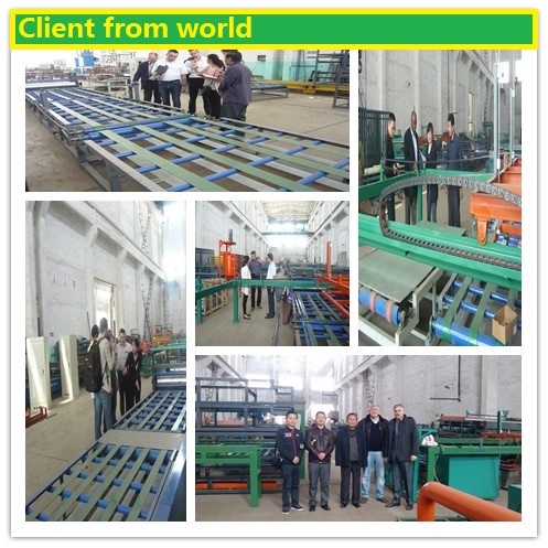 Fiber Cement Mgo Eps Composite Sandwich Panel Making Machine