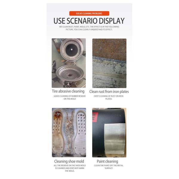 Raycus IPG MAX JPT Laser Source Handheld Laser Cleaner 100W 200W Mini Fiber Cleaning Machine for Industrial Cleaning