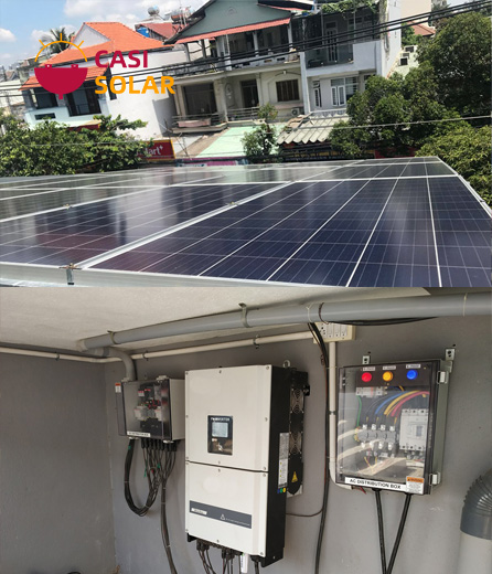 MPPT Solar System For Home Use 25KW On Grid Solar Panel System