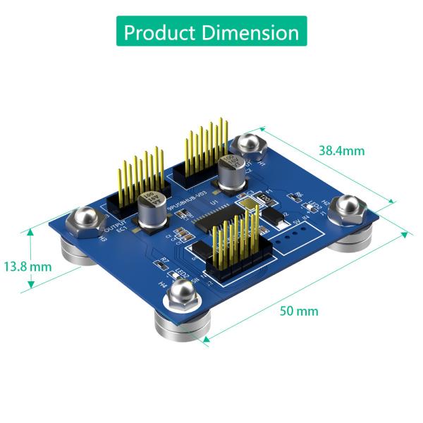 4-Port USB 2.0 Hub with Power LED and Magnetic base