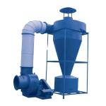 Woodworking Cyclone Separator Dust Collector with Box-type Structure 711*700
