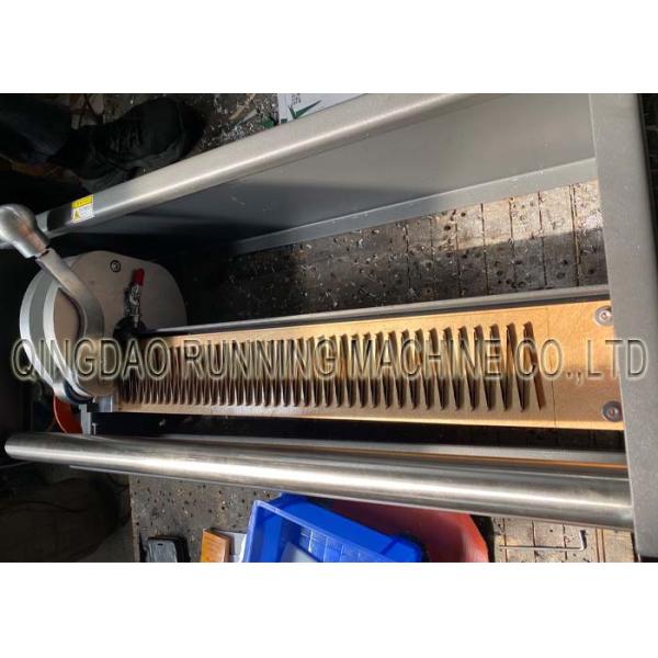 Automatic 2000mm Conveyor Belt Punching Machine For PVC Belt Jointing Process
