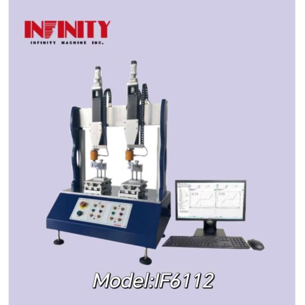 High Accuracy Dual-station Testing Machine With ±0.5% Test Speed And Force Value