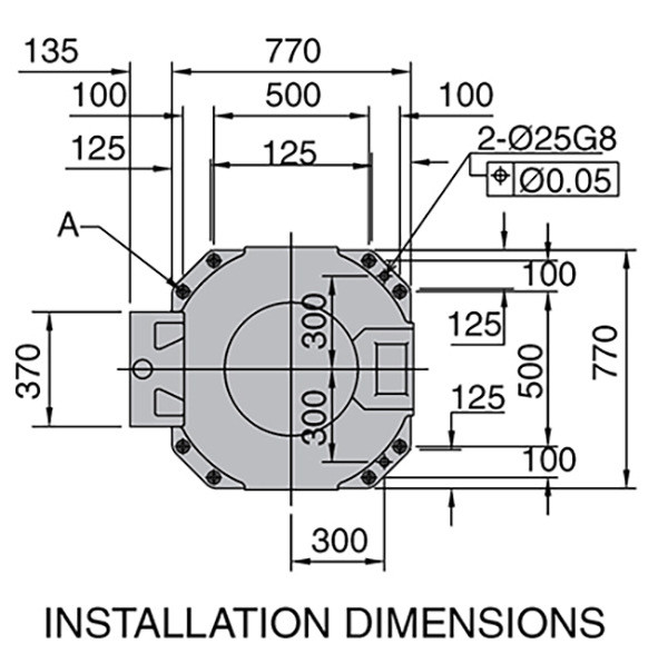 Kawasaki MX350L Industrial Robot Arm 6 Axis Handling Robotic Arm