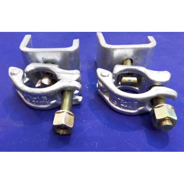EN74 U head swivel Scaffolding Single Coupler for construction 48.3mm 1.3kg