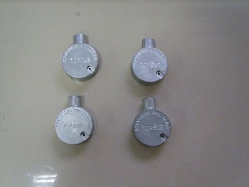 BS4568 Casting Malleable Iron Pipe Fittings/ 25mm Galvanized Terminal One-Way Box / Conduit Box