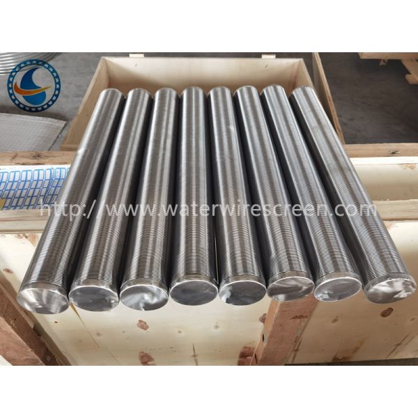 OD 60mm 0.6mm 500mm Length Continuous Slot Screen