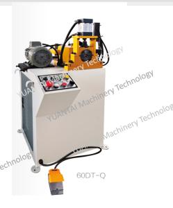 China CNC PLC Control Pipe Chamfering Machine  Rotational Speeds Adjustable on sale