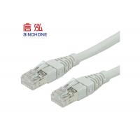 China Bare Copper Bulk CAT6 Shielded Cable HDPE Insulation 250V AC 2A for sale