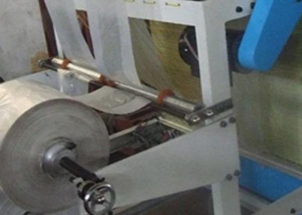 Buy Printed Plastic Poly Bag Making Machine , Poly Bag Manufacturing Machine Low Power Consumption at wholesale prices