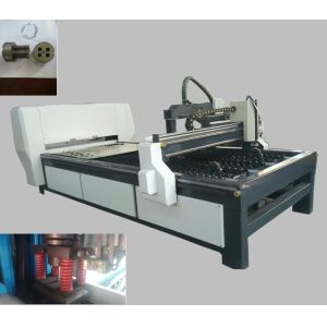 China Multi-function CNC plasma cutting machine and punching machine on sale