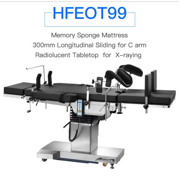 X Ray Available Surgical Electric Operating Table 1 KW For Hospital