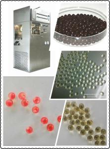 China Gelatin Preparation Automatic Soft Gelatin Encapsulation Machine Round Shape Less Waste on sale
