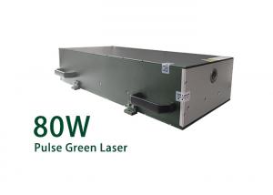 Quality 80W Industrial Green Laser Nanosecond Pulse Green Fiber Laser for sale