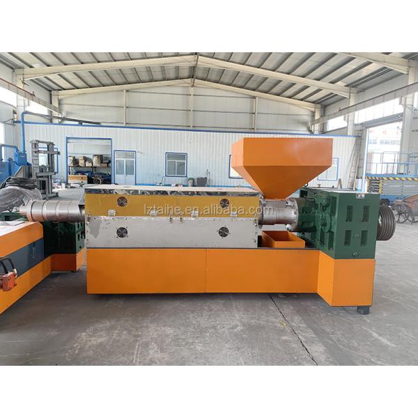 Double Stage Single Screw PP PE ABS Plastic Granules Pelletizer Extruder