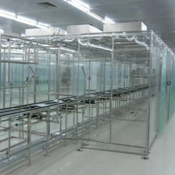 ISO Modular Clean Room Booth Customized Class 100-100000 For Laboratory
