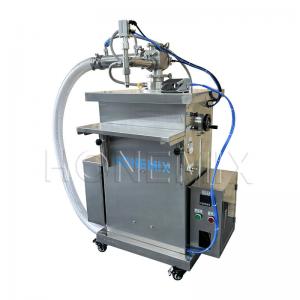 China Hair Wax Hot Cream Filling Machine Self Suction Pneumatic And Electric Control on sale