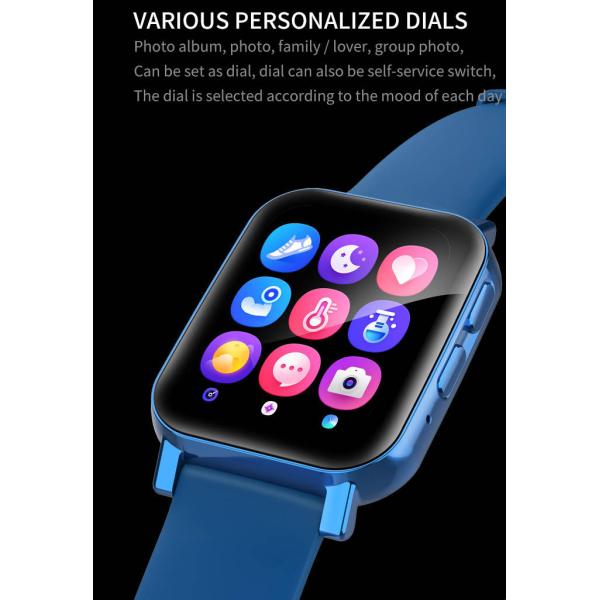 1.69in Screen Bluetooth Touch Watch Realtek 8762C Blood Oxygen TFT Screen
