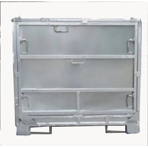 Quality 4 Layers Stacking Foldable IBC Container / Galvanized Intermediate Bulk Container for sale
