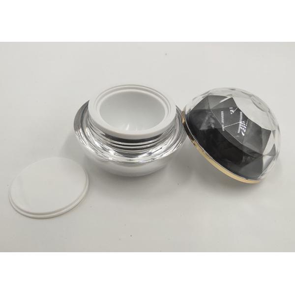 Acrylic Plastic Cream Jar Round / Square Shape