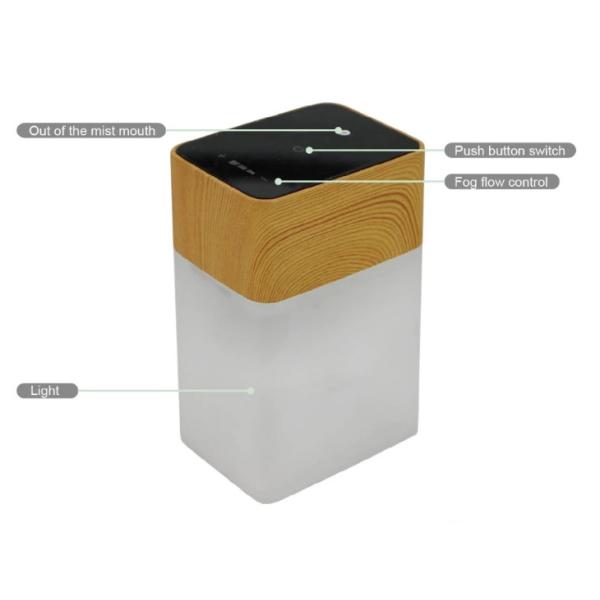 USB Cute Mini Oil Air Scent Diffuser Portable Oil Diffuser For Home Office