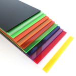 Customized Colors Acrylic Mirror Sheet Extruded Panel Plexiglass Isolation