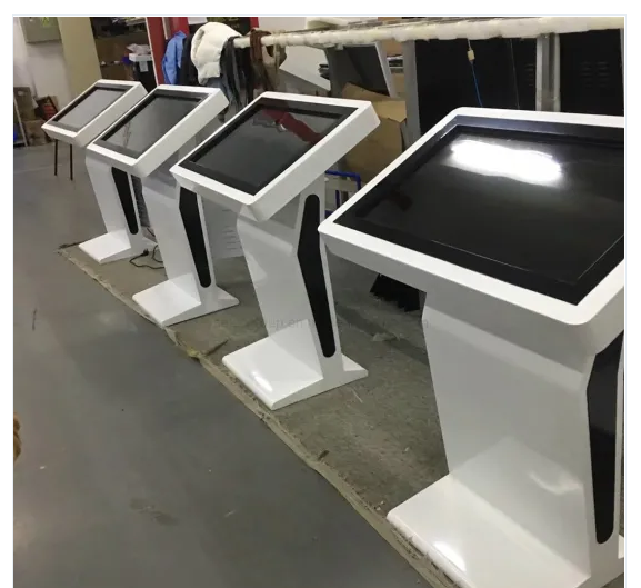 43“ Free Standing Touched Indoor LCD Screen High Resolution Full Color Digital Signage for Advertising