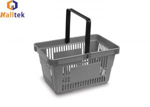 Quality Lightweight HDPP Single Handle Retail Shopping Baskets For Duty Free Store for sale