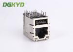 High Performance Stacked 1000MB SFP Connector RJ45 Combo With LEDs