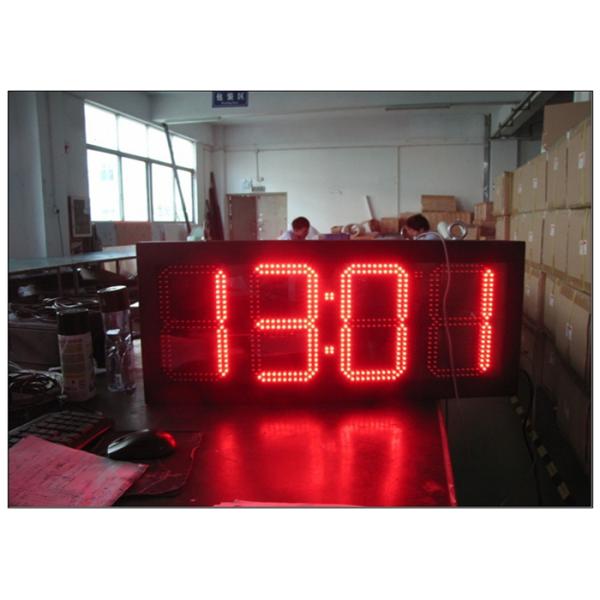 High Brightness 7 segmen led gas price signs with wireless IR remote control , long Life span