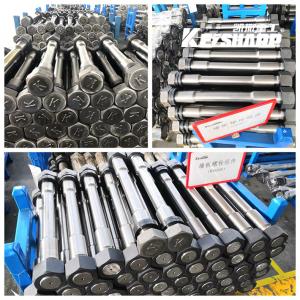China Excavator Hydraulic Breaker Side Bolt / Cross Bolt Casting steel Material on sale