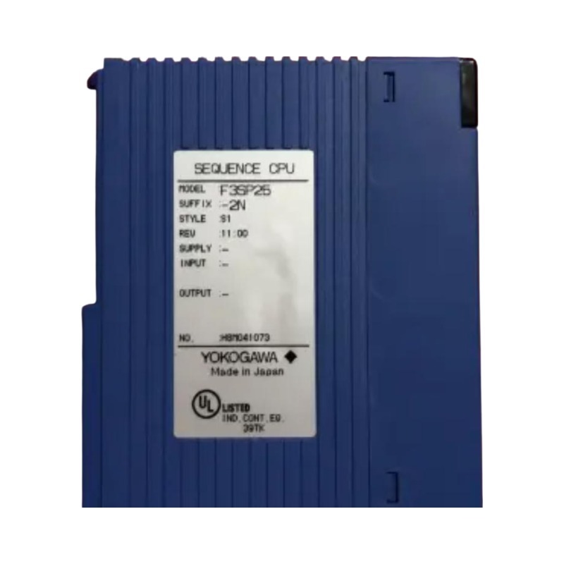 Yokogawa F3SP25-2NS1 Sequence CPU Module for FA-M3 PLC Automation Systems