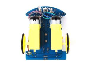 China D2 - 1 Intelligent Arduino Car Robot , Yellow / Bule Arduino Robot Car Kit on sale