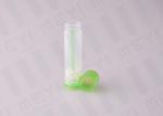 5g Green Empty Chapstick Containers With UV Color Coating And Hot Stamping
