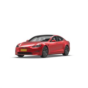 Quality 250km/h Max Speed Tesla Model S Red Pure Electric Mini Music Car with Lithium Battery for sale