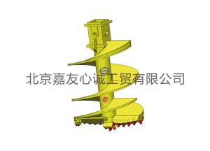 Quality APFDS-R Double Cut Conical Rock Auger with Pilot Bit for sale
