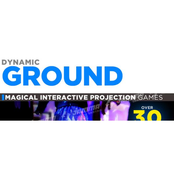 Dynamic Ground Interactive Floor Projector Games for Kids Multiplayer Custom Size