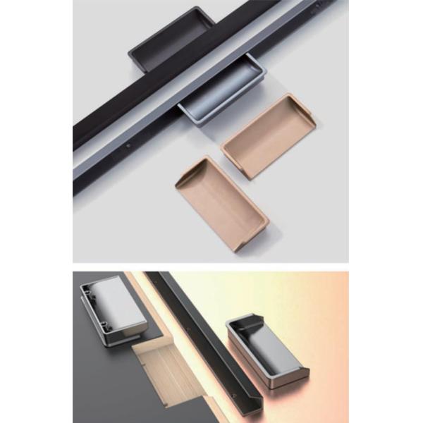 Anodizing Aluminum Drawer Pull Handle Oven Door Modern Style