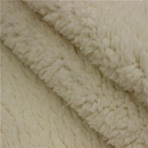 Quality Commercial Polyester Fleece Fabric Heavy Fleece Fabric Various Color for sale