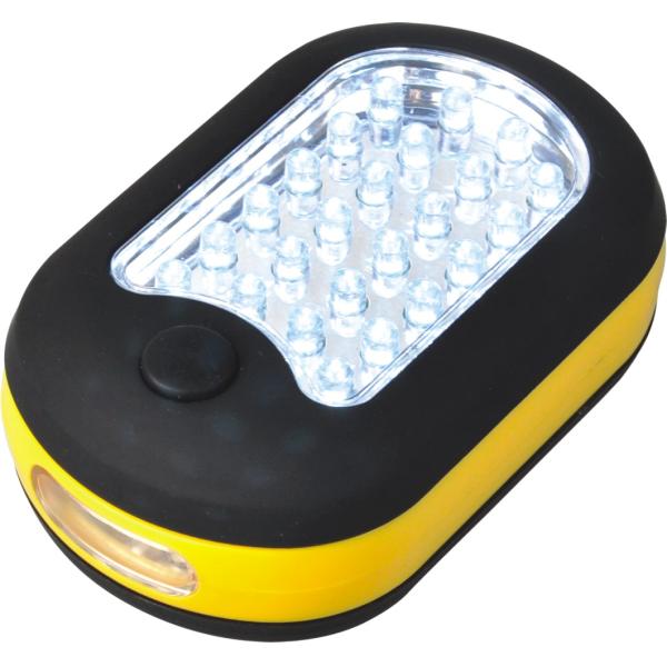 LED Pocket Work Light With Magnetic Mounting , Yellow / Black Cordless LED Work Light